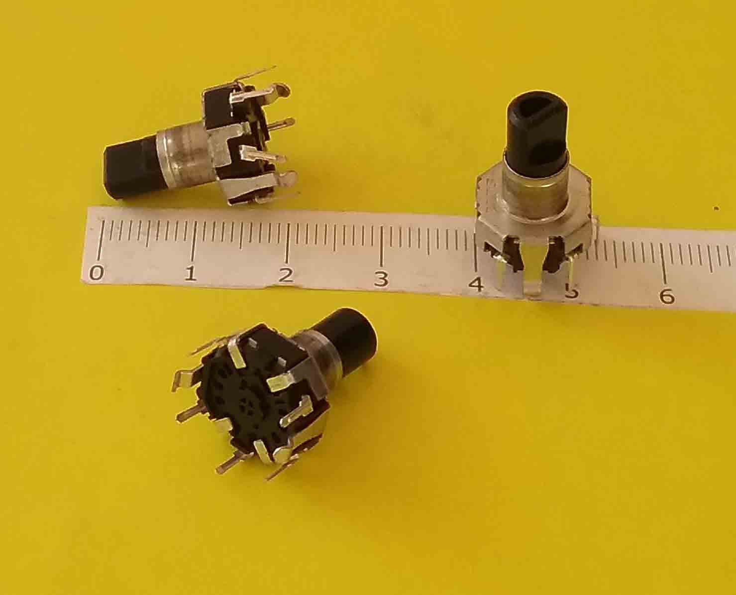 Энкодер №22 с кнопкой original L=15mm